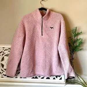 PINK Victoria's Secret Sweaters Victoria Secrets Pink Sherpa